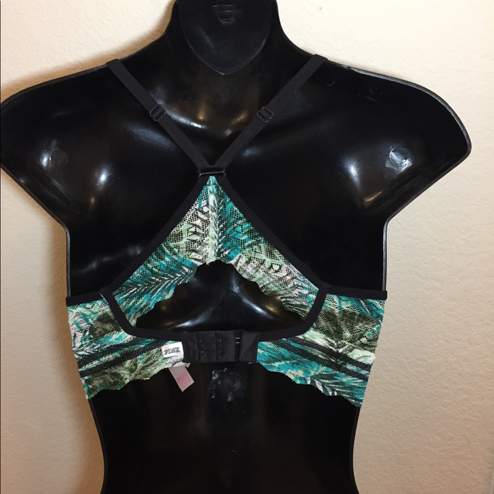 PINK Lace Racerback - Picture 6 of 7